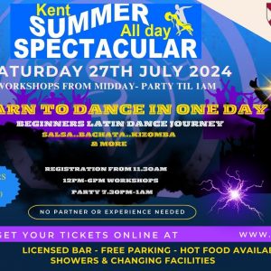 LEARN TO DANCE IN ONE DAY!!! RESERVE YOUR SPACE TODAY (limited Spaces)